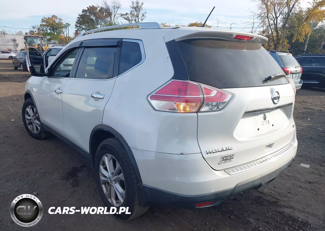 2015 Nissan Rogue Sv VIN:KNMAT2MT7FP527383 - 3