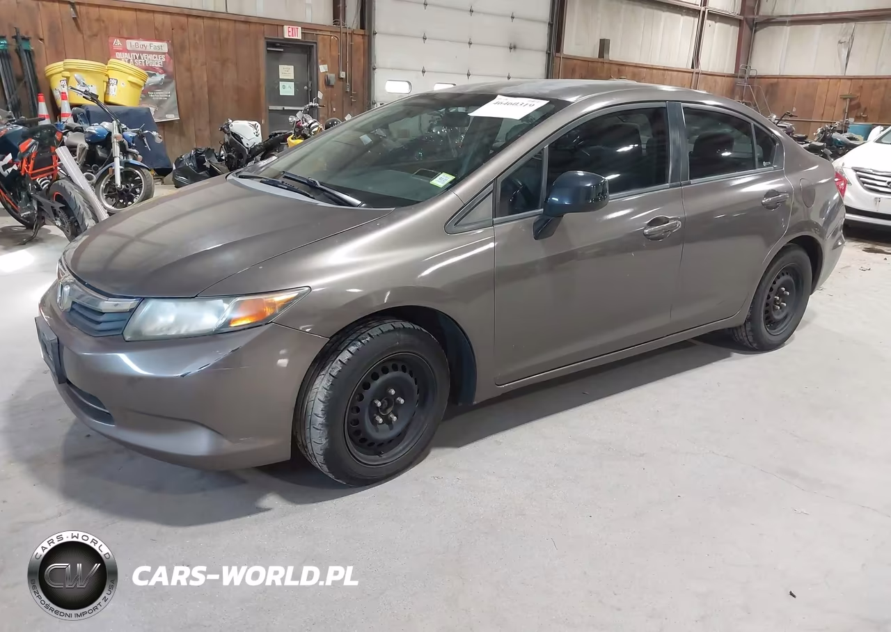2012 Honda Civic Lx VIN:2HGFB2F54CH516382 - 2