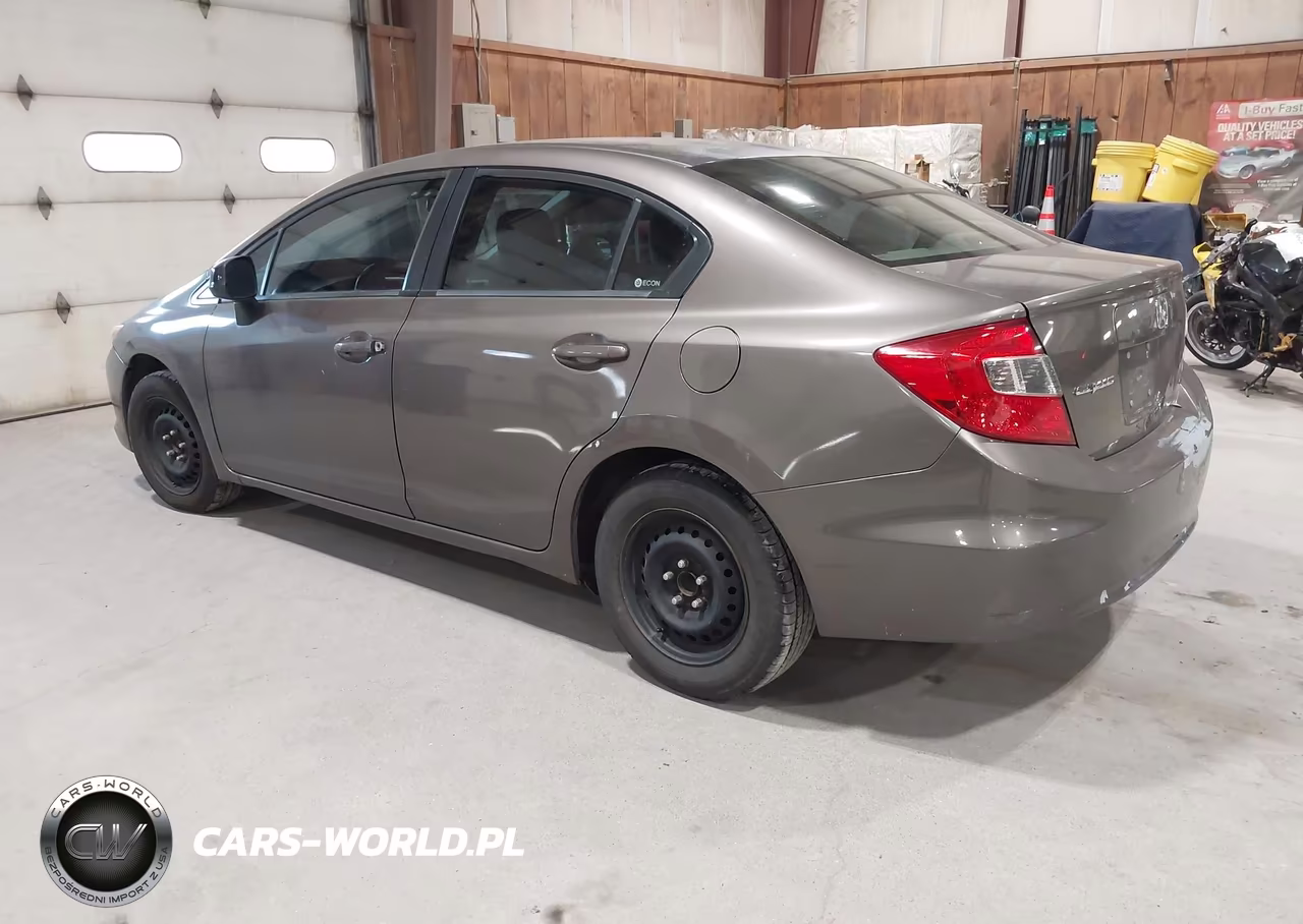2012 Honda Civic Lx VIN:2HGFB2F54CH516382 - 3