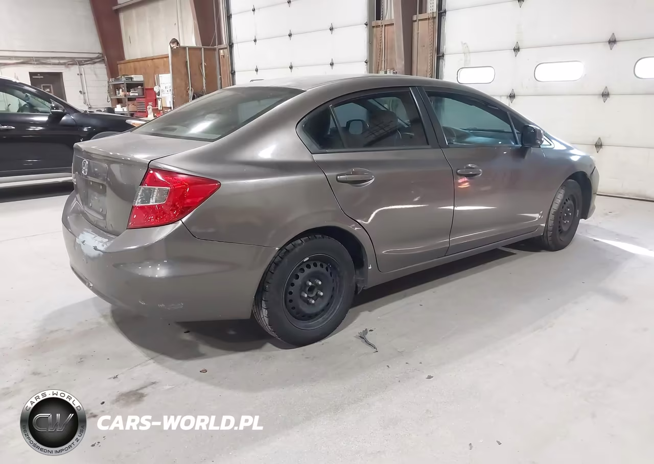 2012 Honda Civic Lx VIN:2HGFB2F54CH516382 - 4