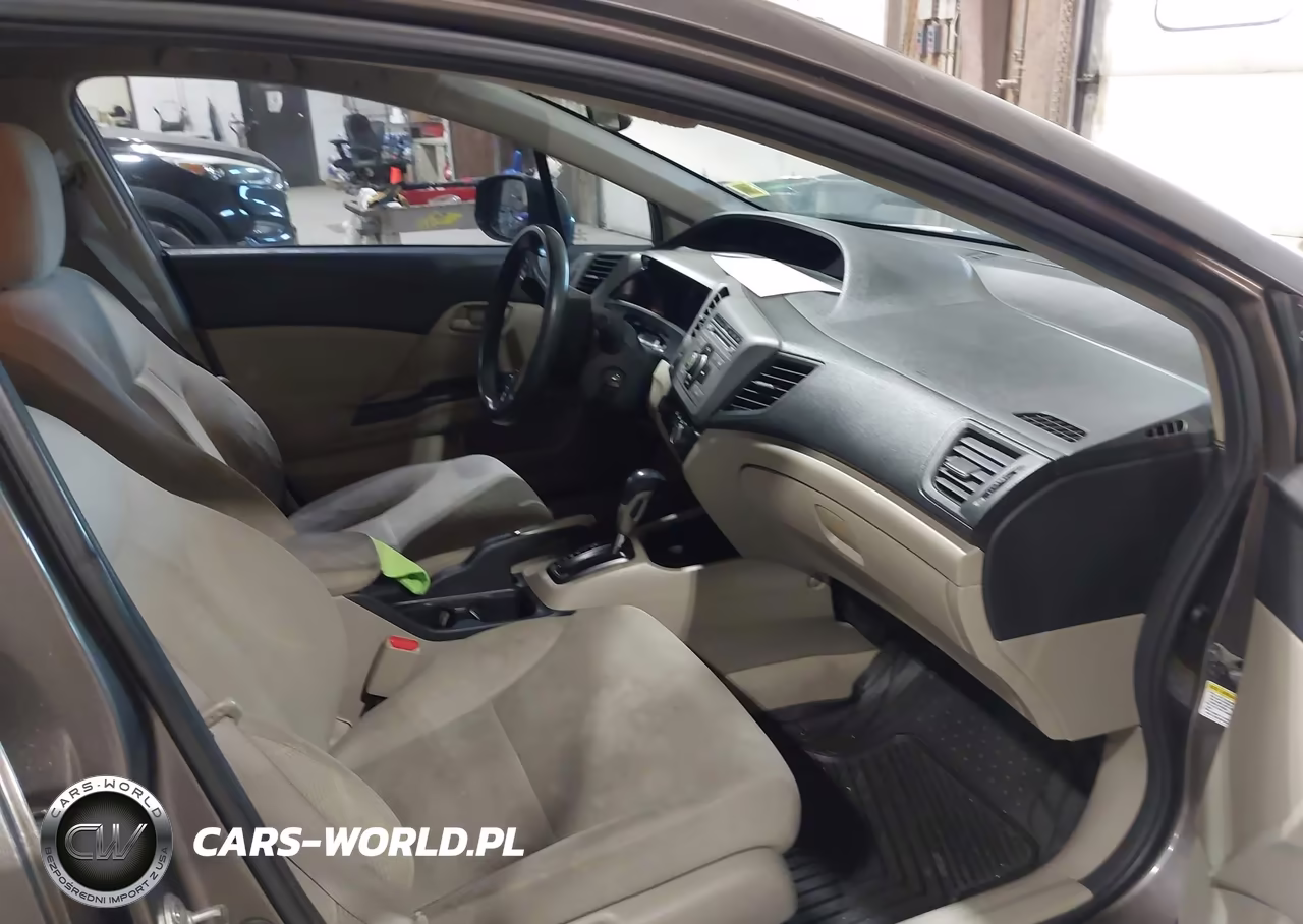 2012 Honda Civic Lx VIN:2HGFB2F54CH516382 - 5