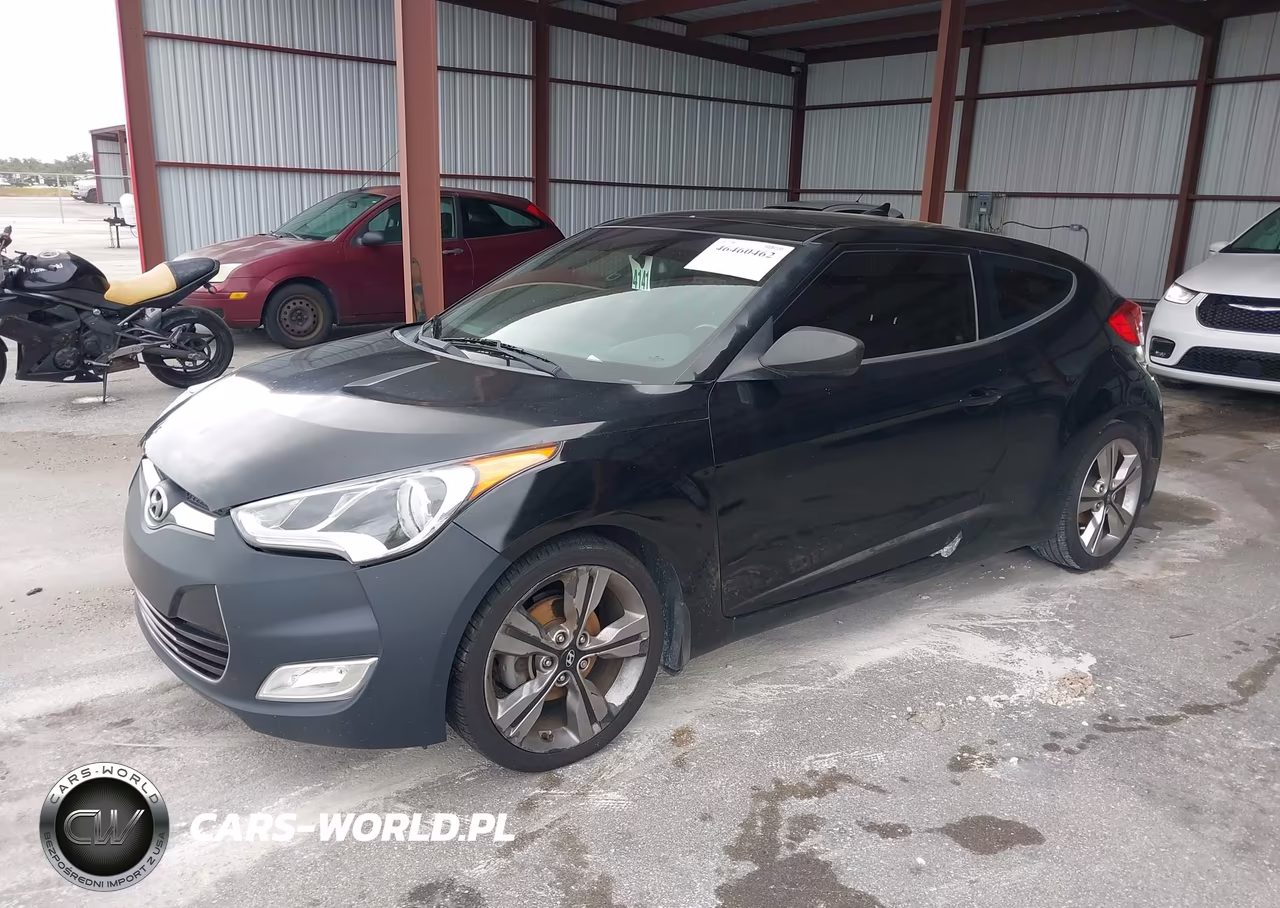 2016 Hyundai Veloster VIN:KMHTC6AD4GU259100 - 2
