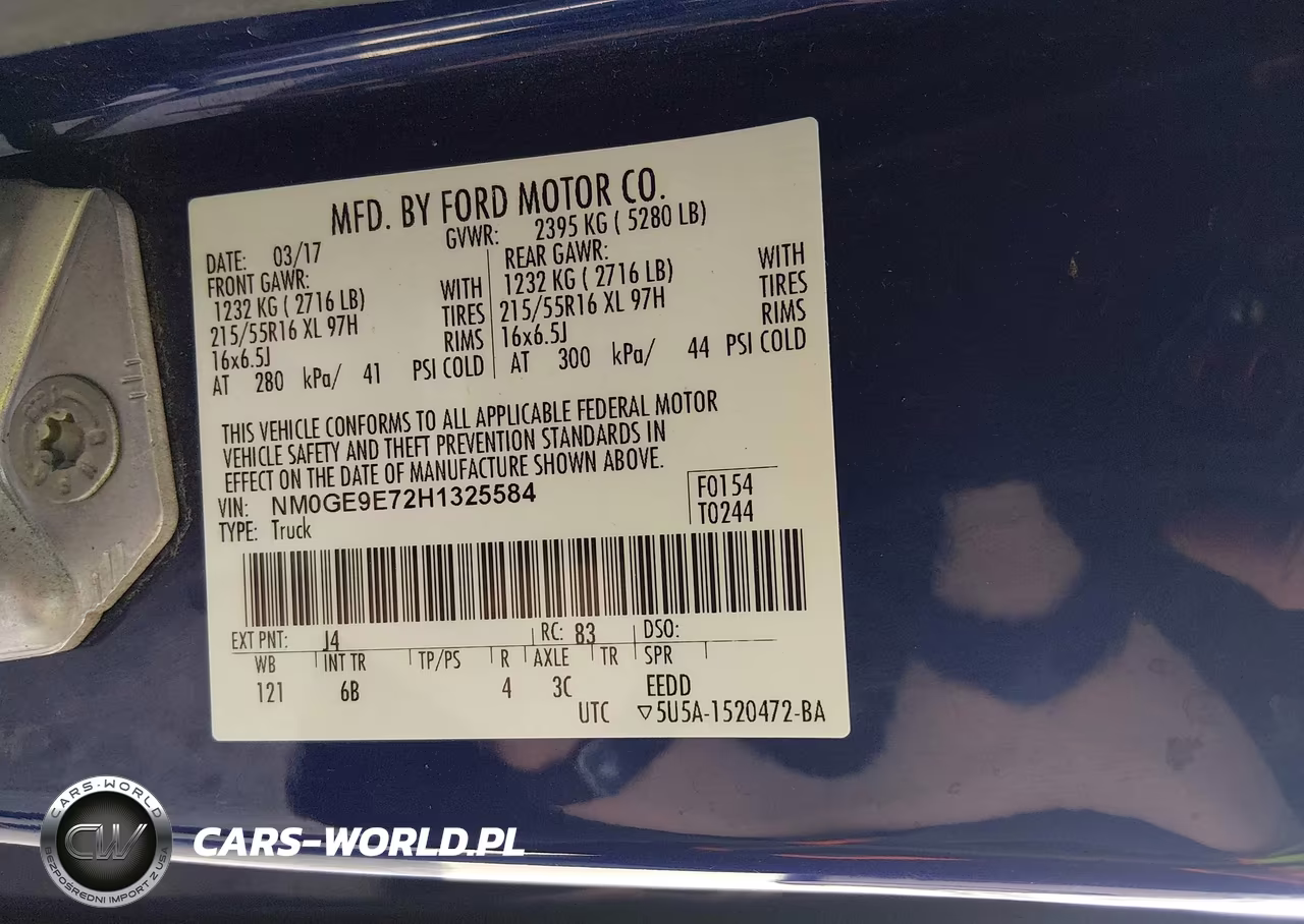 2017 Ford Transit Connect Xl VIN:NM0GE9E72H1325584 - 9