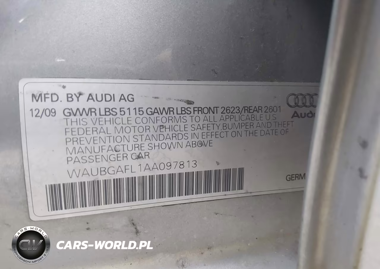2010 Audi S4 3.0 Premium Plus VIN:WAUBGAFL1AA097813 - 9