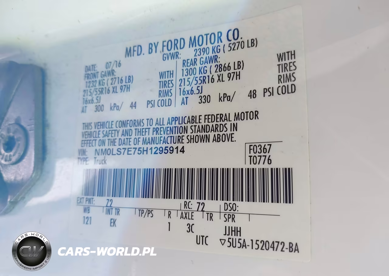 2017 Ford Transit Connect Xl VIN:NM0LS7E75H1295914 - 9