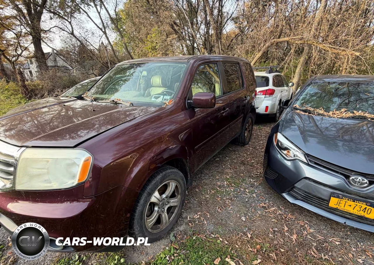 2013 Honda Pilot Ex-L VIN:5FNYF4H50DB020295 - 2