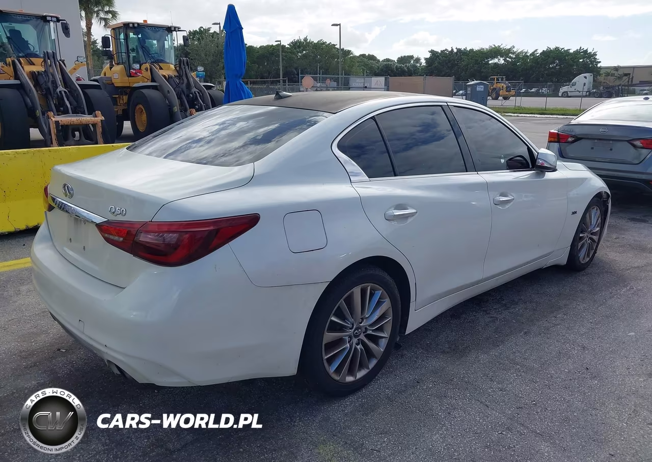 2018 Infiniti Q50 3.0T Luxe VIN:JN1EV7AR4JM431516 - 4