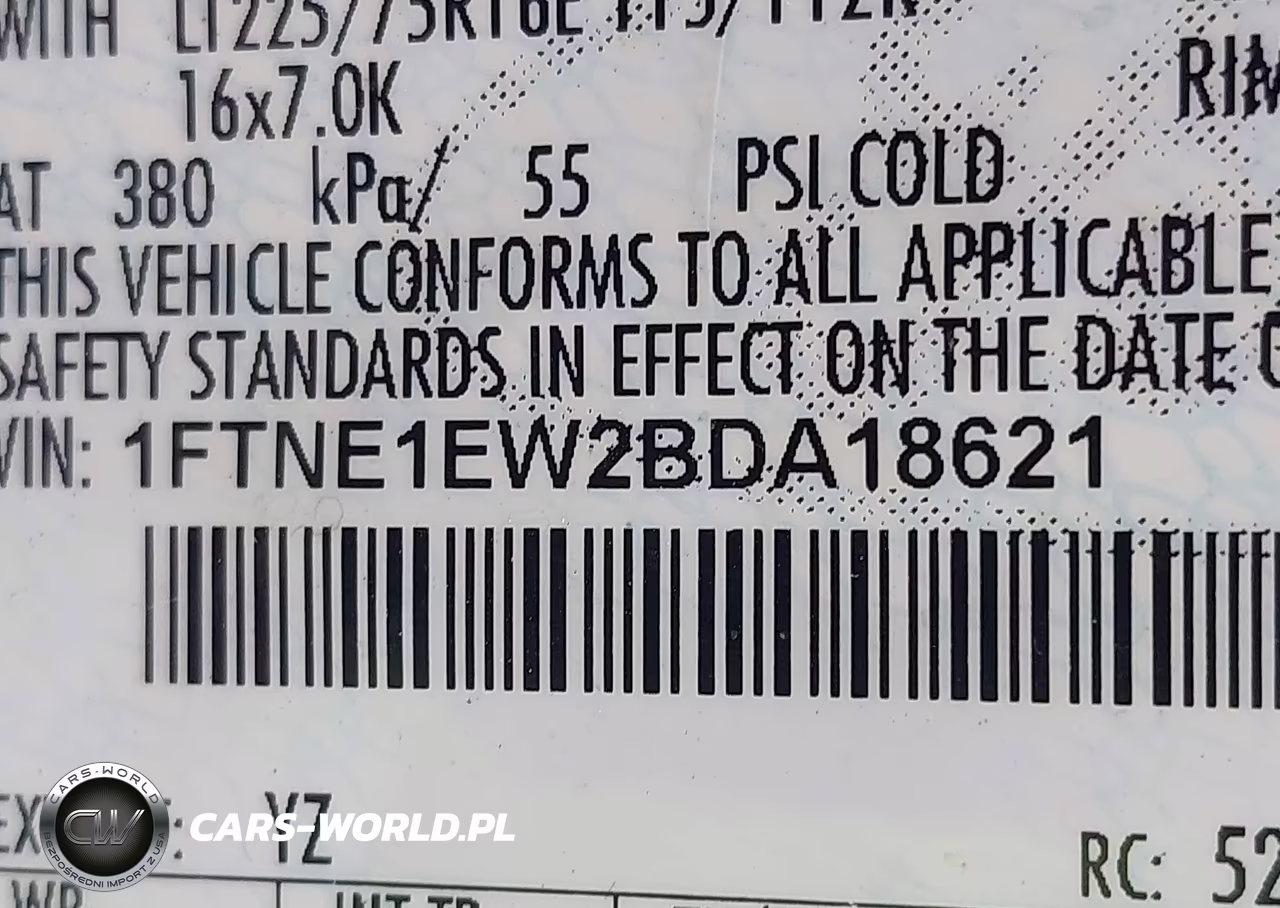 2011 Ford E-150 Commercial VIN:1FTNE1EW2BDA18621 - 9