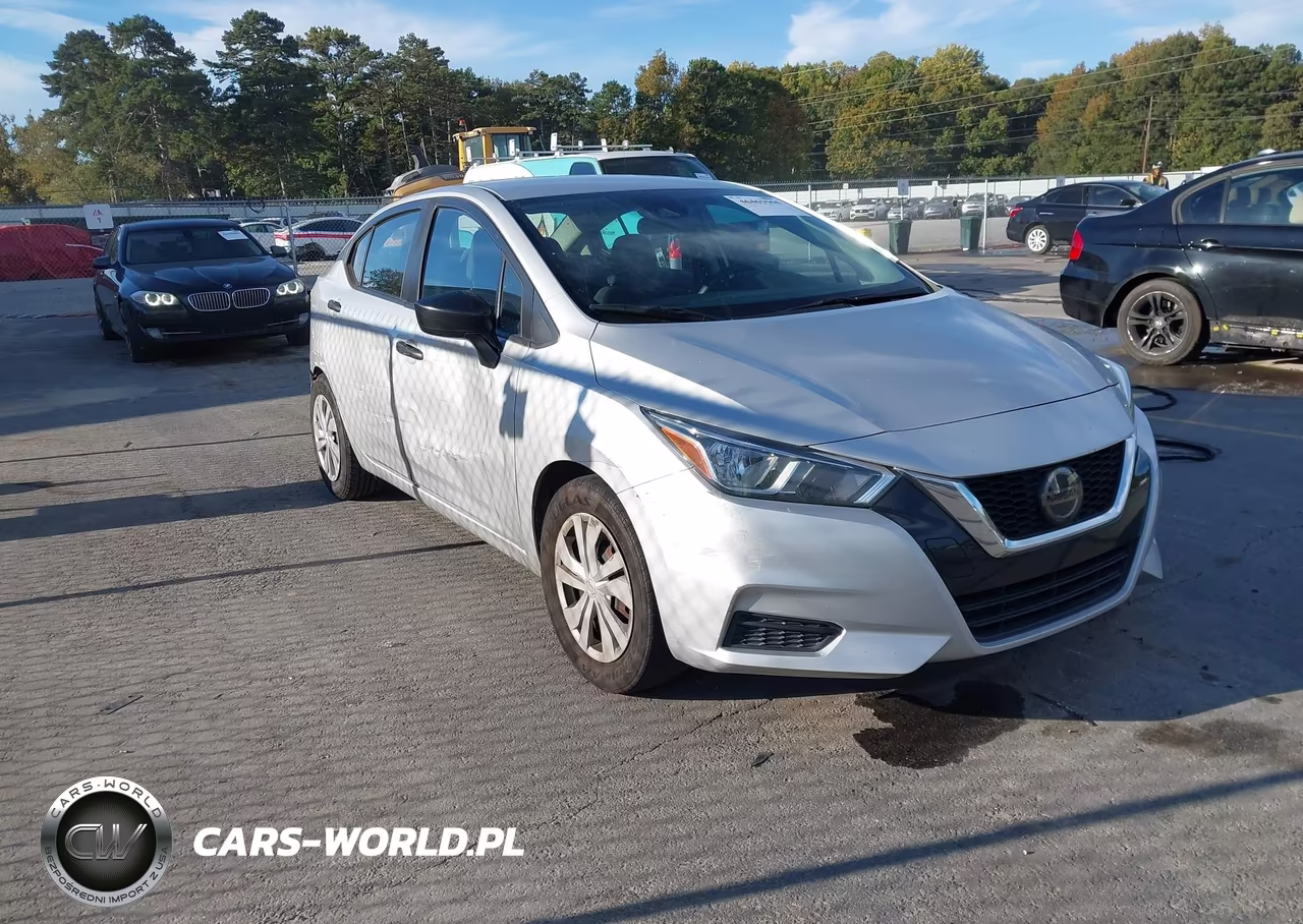2020 Nissan Versa S Xtronic Cvt VIN:3N1CN8DV9LL859536 - 1