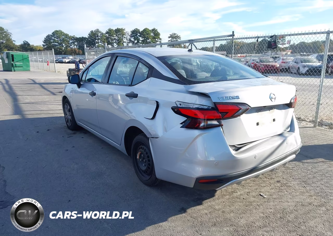 2020 Nissan Versa S Xtronic Cvt VIN:3N1CN8DV9LL859536 - 3