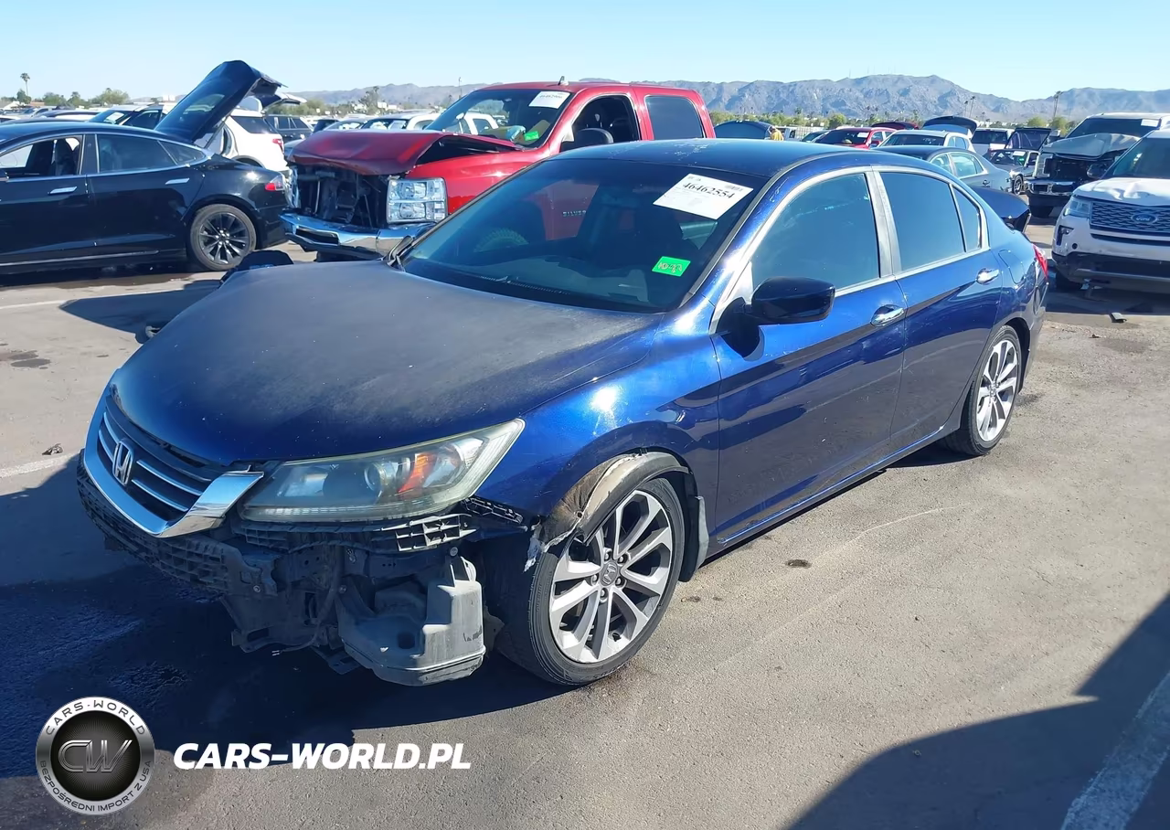 2013 Honda Accord Sport VIN:1HGCR2F54DA029519 - 2