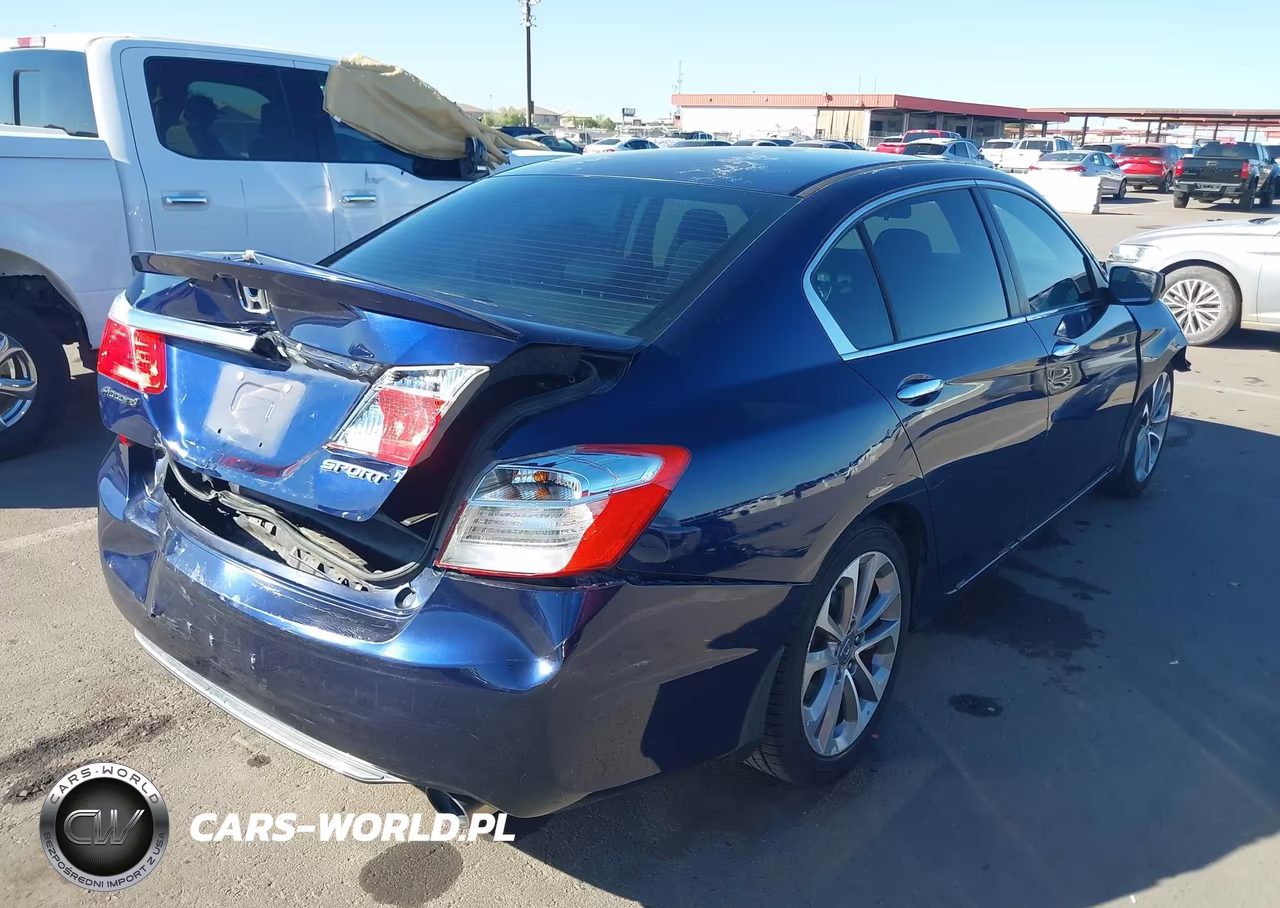 2013 Honda Accord Sport VIN:1HGCR2F54DA029519 - 4