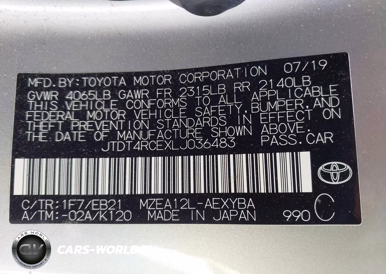 2020 Toyota Corolla Xse VIN:JTDT4RCEXLJ036483 - 9