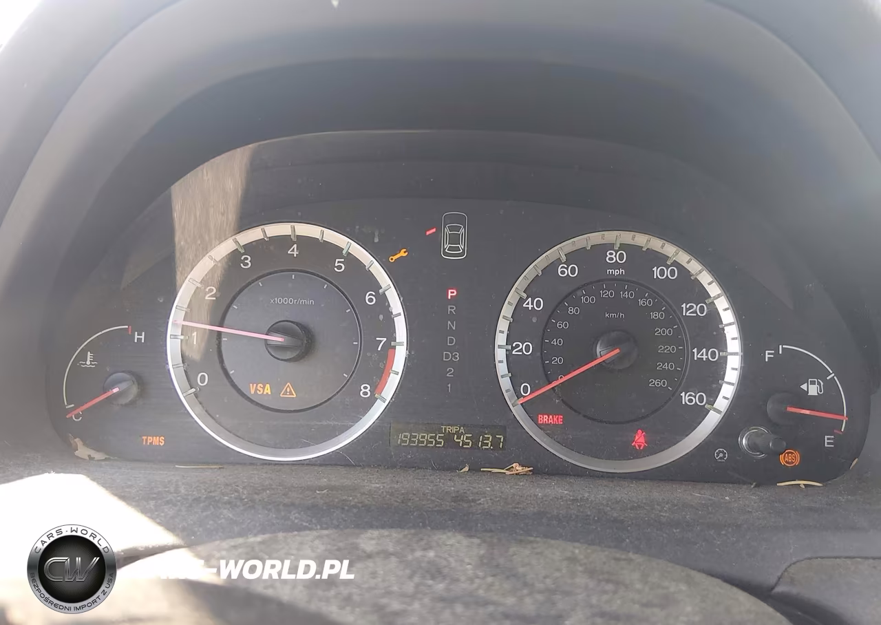 2008 Honda Accord 2.4 Ex-L VIN:1HGCP26868A107353 - 7