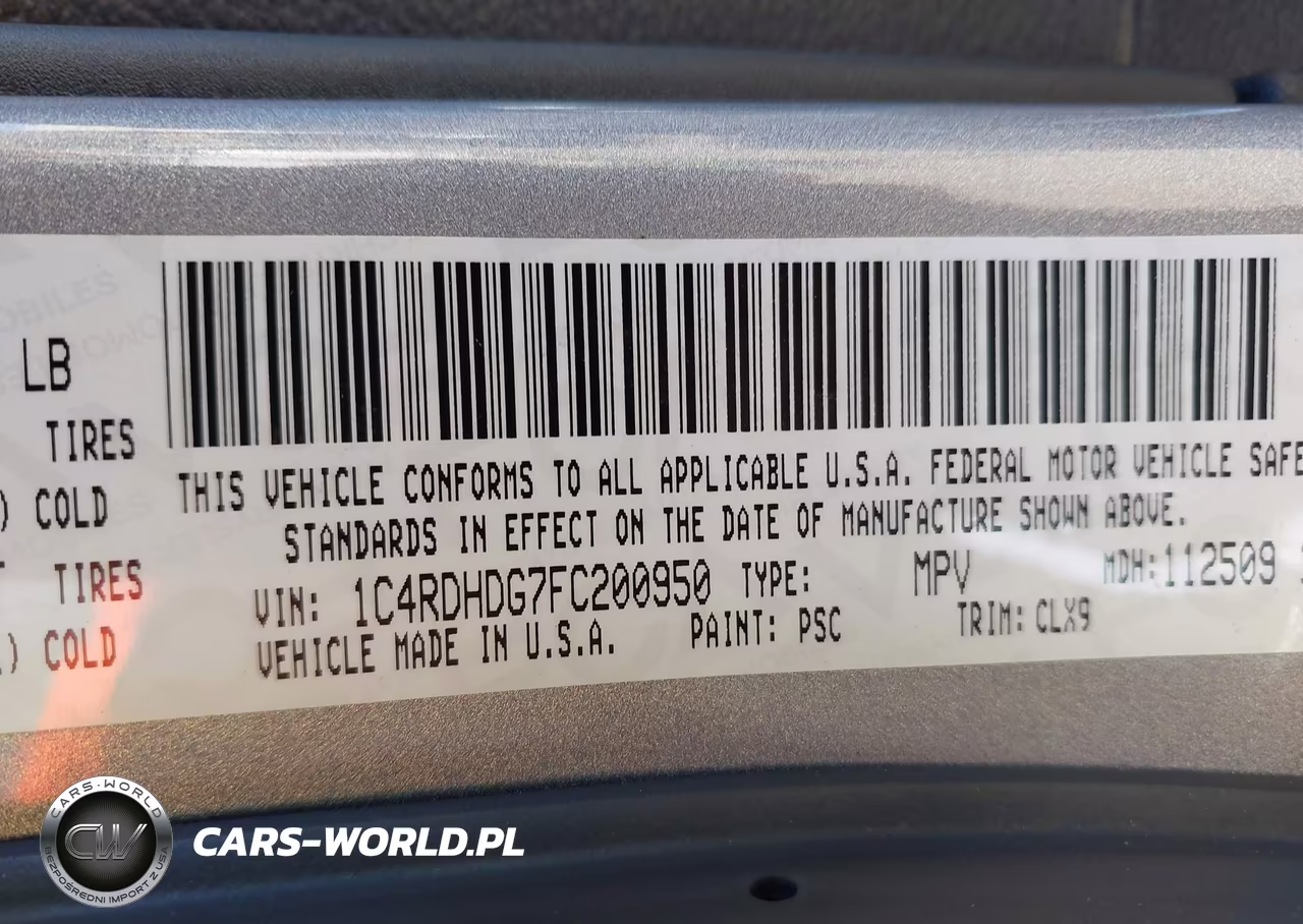 2015 Dodge Durango Limited VIN:1C4RDHDG7FC200950 - 9