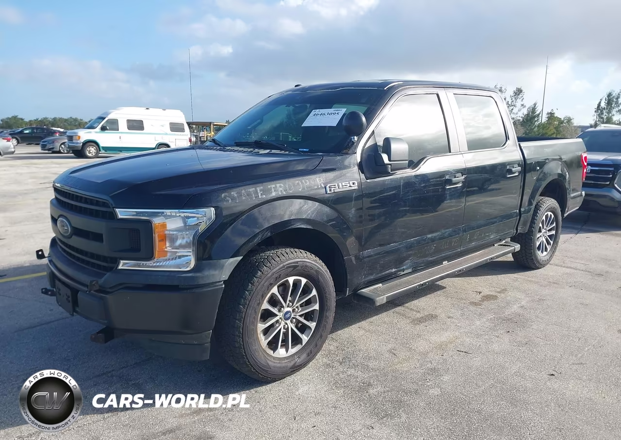 2019 Ford F-150 Police Responder Xl VIN:1FTEW1P42KKD16820 - 2