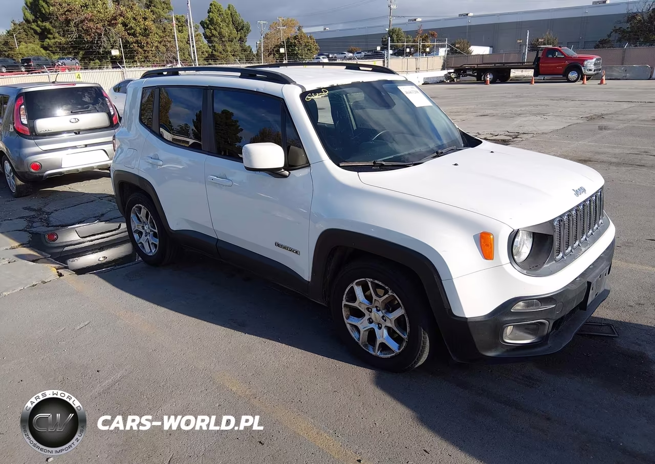2017 Jeep Renegade Latitude Fwd VIN:ZACCJABB6HPE85216 - 1
