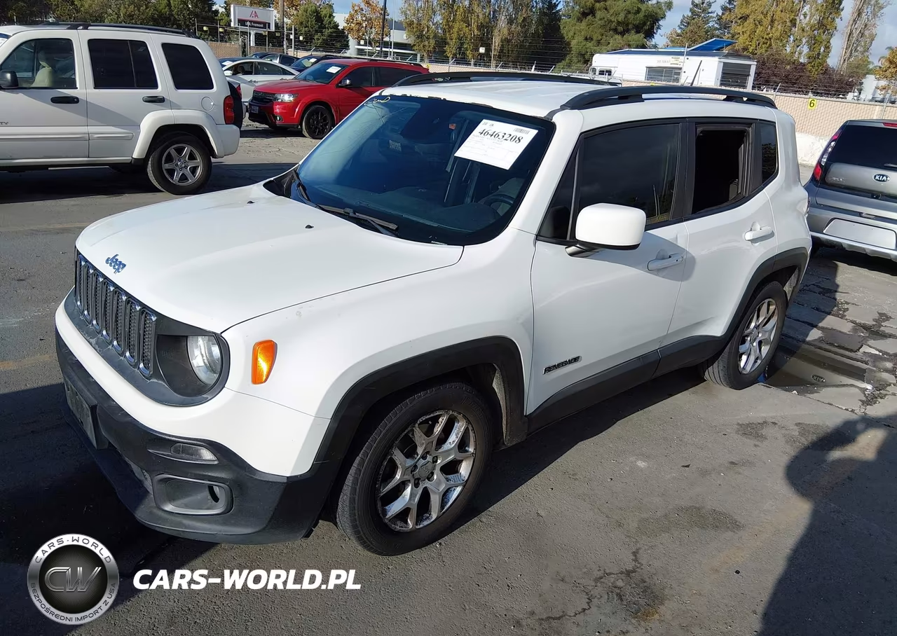 2017 Jeep Renegade Latitude Fwd VIN:ZACCJABB6HPE85216 - 2