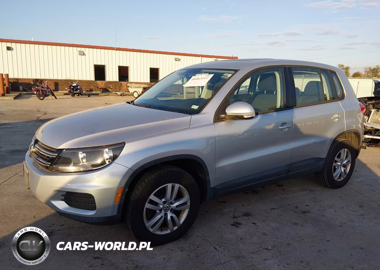 2013 Volkswagen Tiguan S VIN:WVGAV7AXXDW539654 - 2