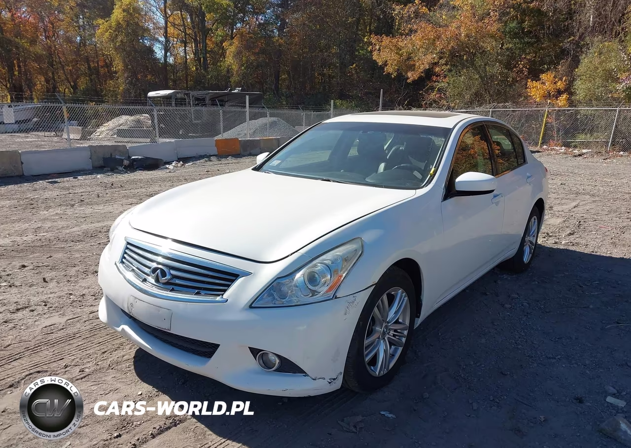 2013 Infiniti G37X VIN:JN1CV6AR0DM357601 - 2
