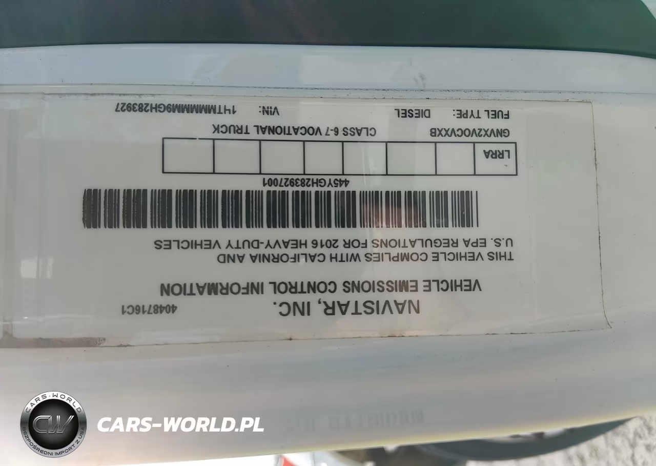 2016 International 4000 4300 VIN:1HTMMMMM9GH283927 - 9