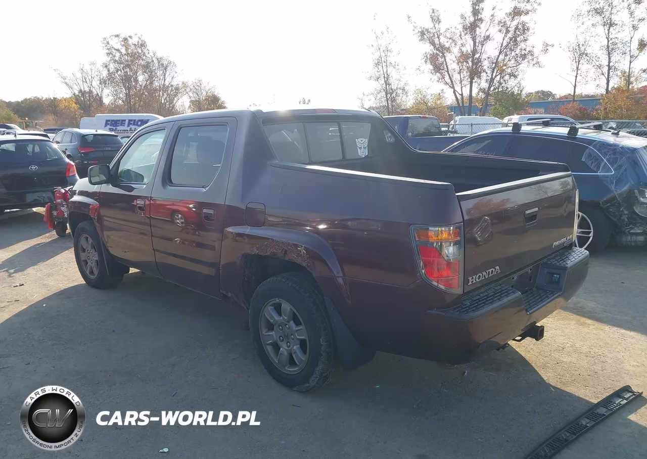 2008 Honda Ridgeline Rtx VIN:2HJYK163X8H523503 - 3