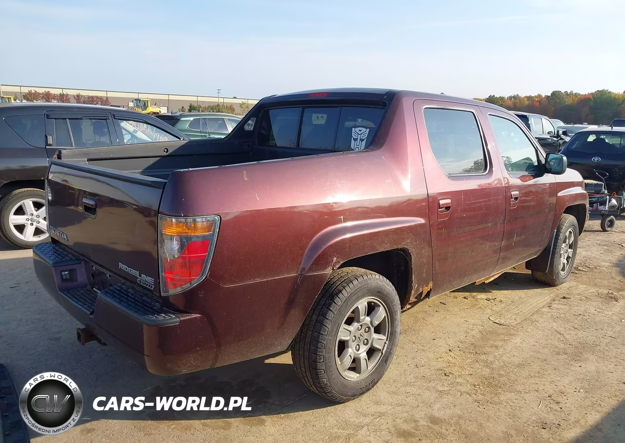 2008 Honda Ridgeline Rtx VIN:2HJYK163X8H523503 - 4