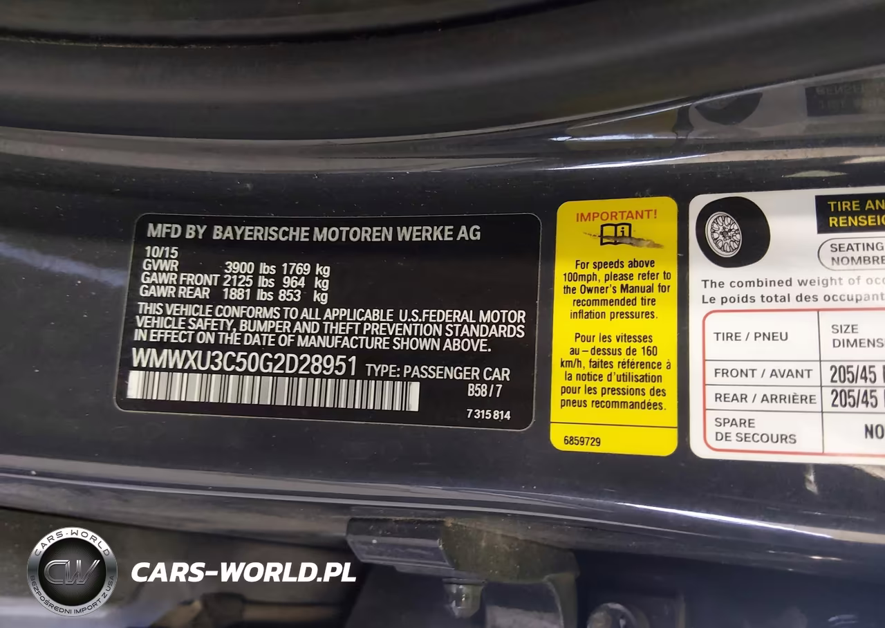 2016 Mini Hardtop Cooper S VIN:WMWXU3C50G2D28951 - 9