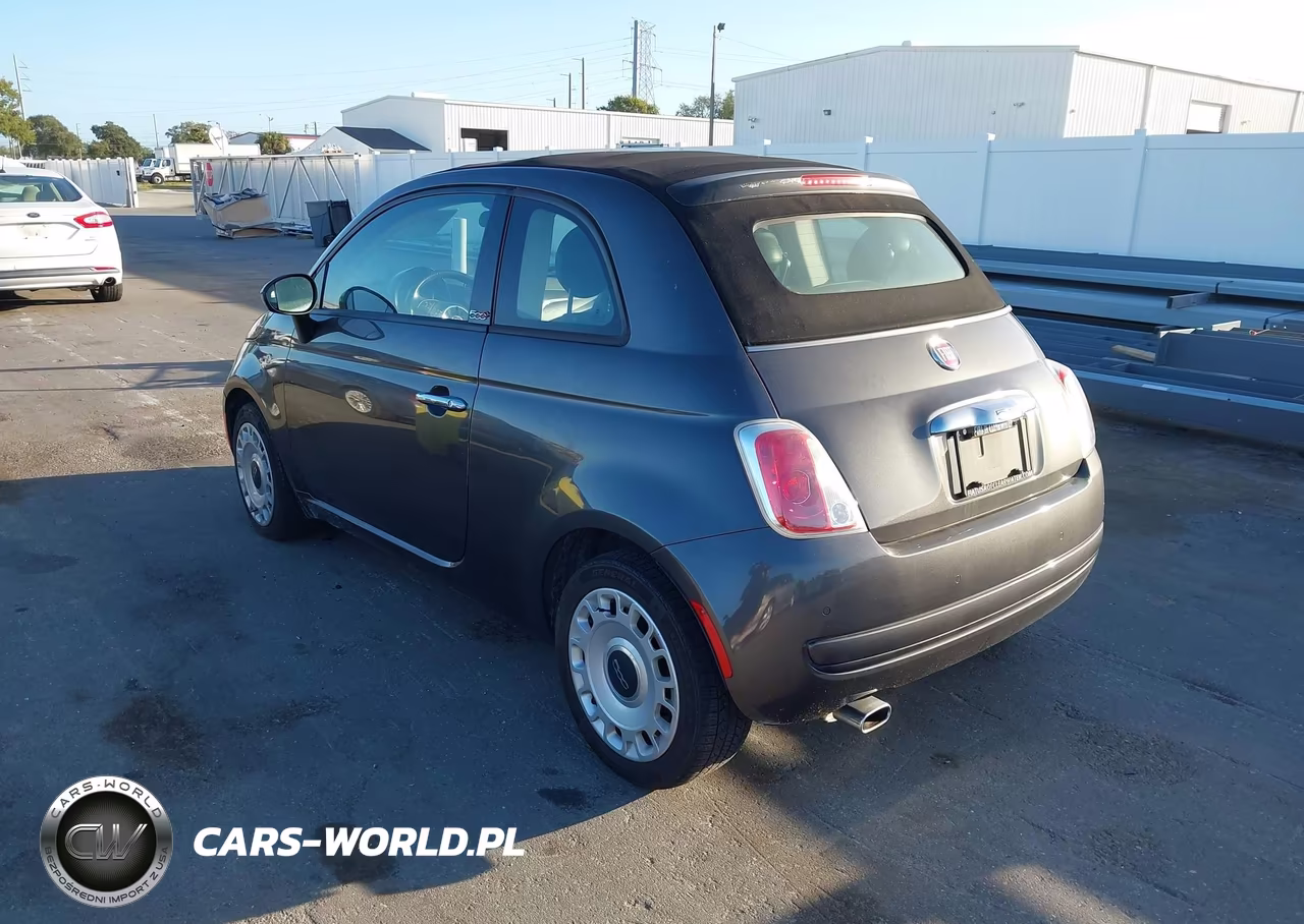 2015 Fiat 500C Pop VIN:3C3CFFDR8FT555883 - 3