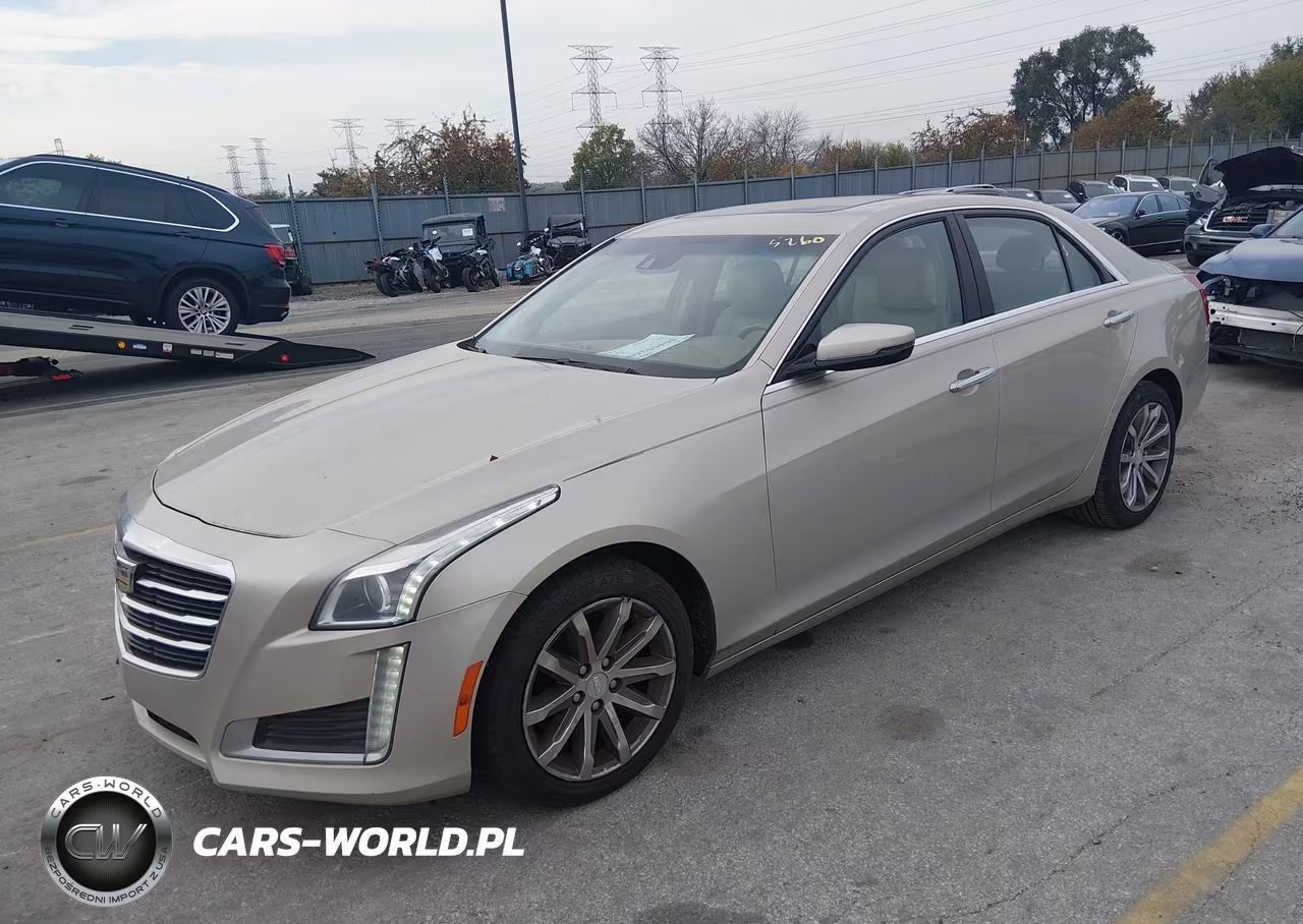 2015 Cadillac Cts Luxury VIN:1G6AX5SX6F0127239 - 2