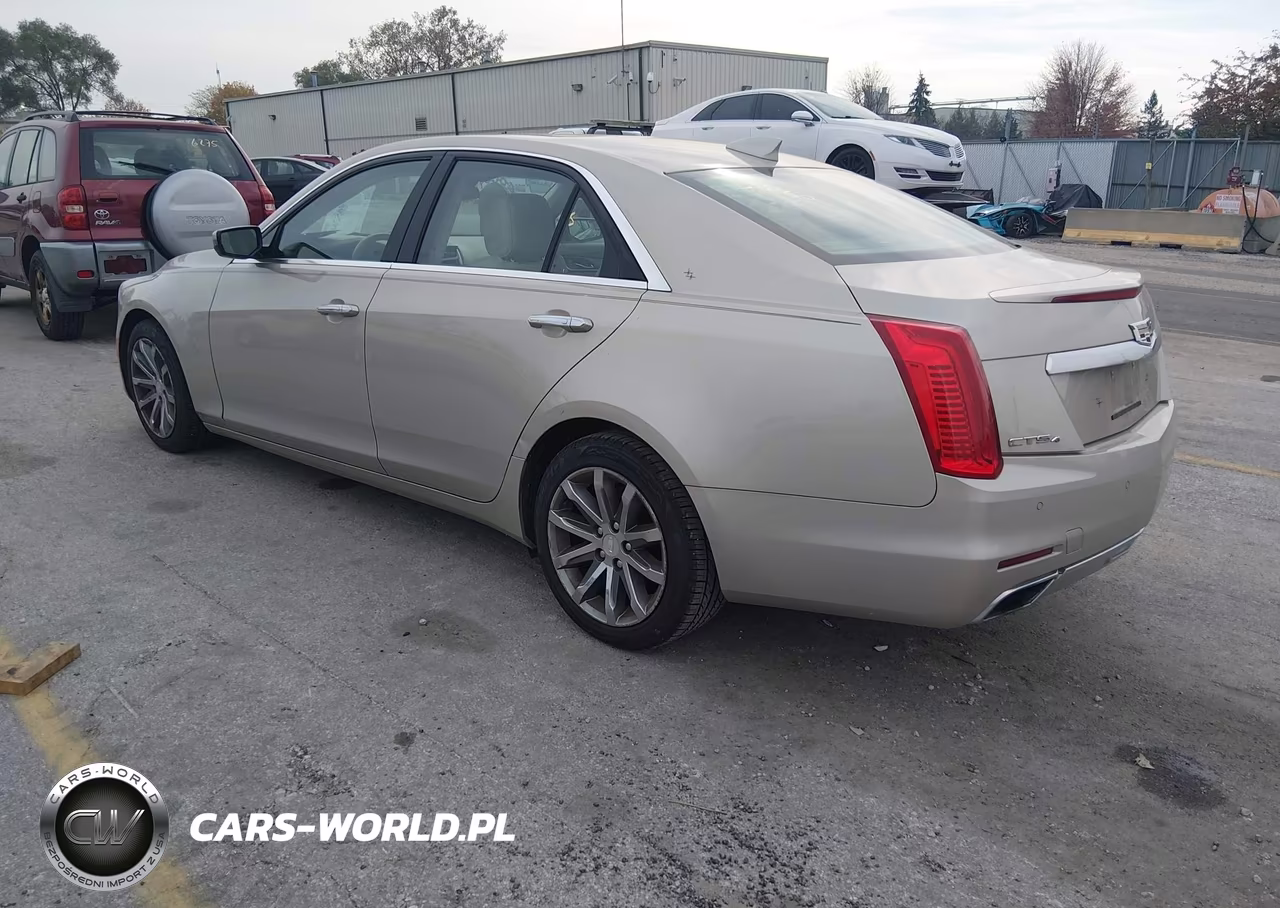 2015 Cadillac Cts Luxury VIN:1G6AX5SX6F0127239 - 3