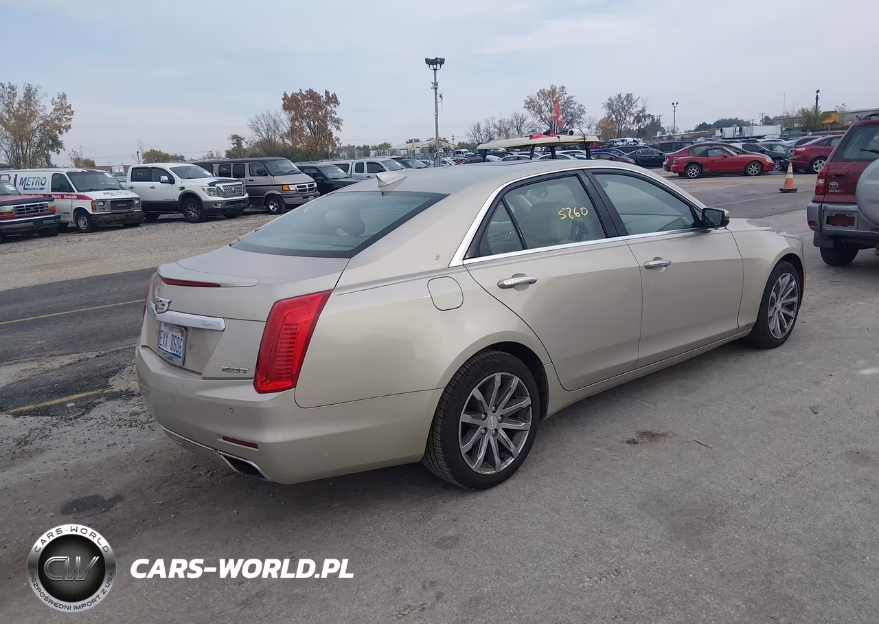 2015 Cadillac Cts Luxury VIN:1G6AX5SX6F0127239 - 4