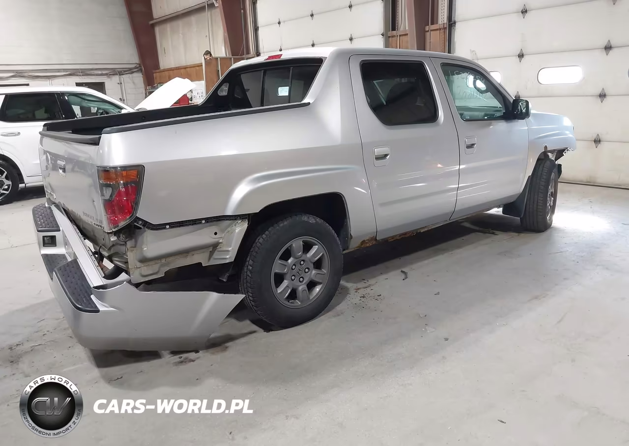 2008 Honda Ridgeline Rtx VIN:2HJYK16358H540399 - 4