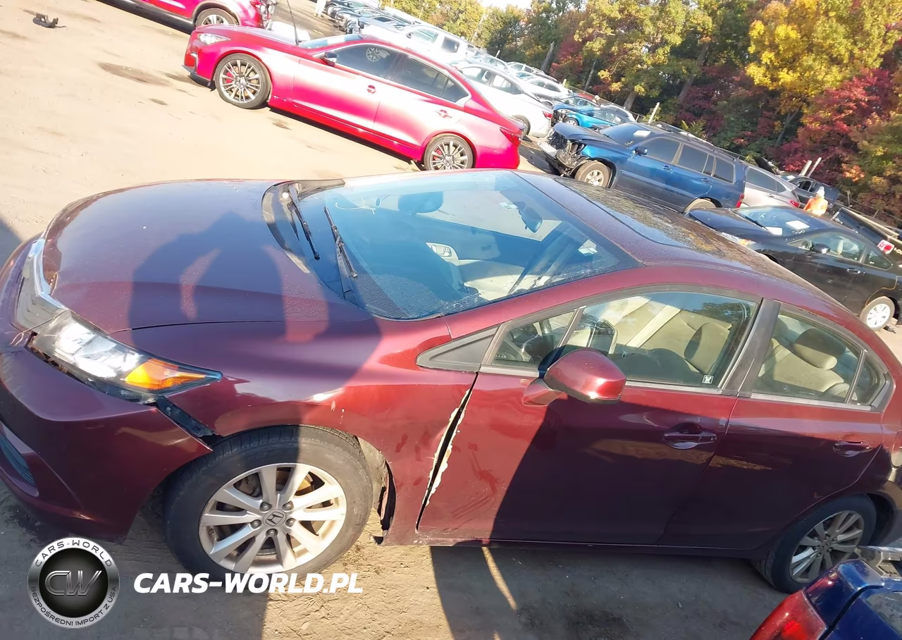 2012 Honda Civic Ex VIN:19XFB2F87CE362125 - 14