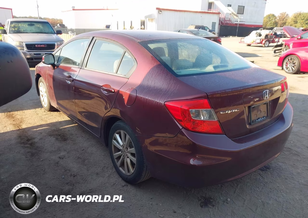 2012 Honda Civic Ex VIN:19XFB2F87CE362125 - 3