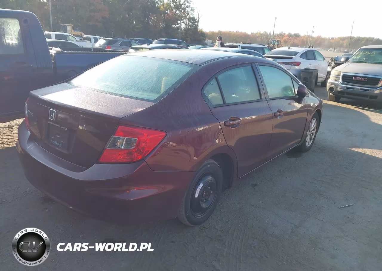 2012 Honda Civic Ex VIN:19XFB2F87CE362125 - 4