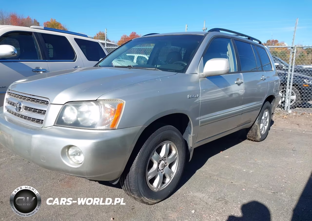2001 Toyota Highlander V6 VIN:JTEHF21A210034491 - 2