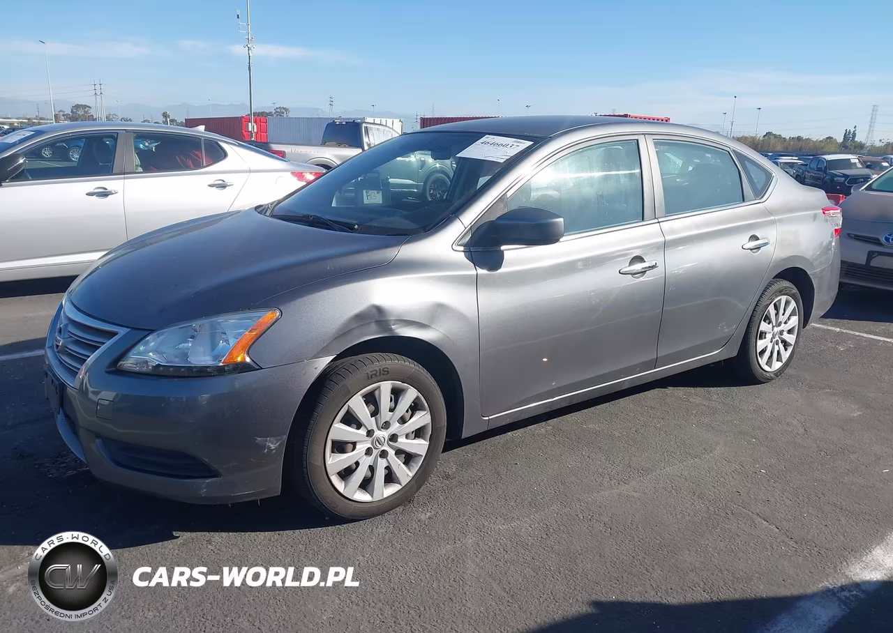 2015 Nissan Sentra Fe+ S-S-Sl-Sr-Sv VIN:3N1AB7AP3FL647168 - 2