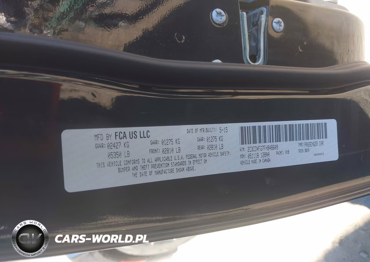 2015 Dodge Charger Se VIN:2C3CDXFG7FH848609 - 9