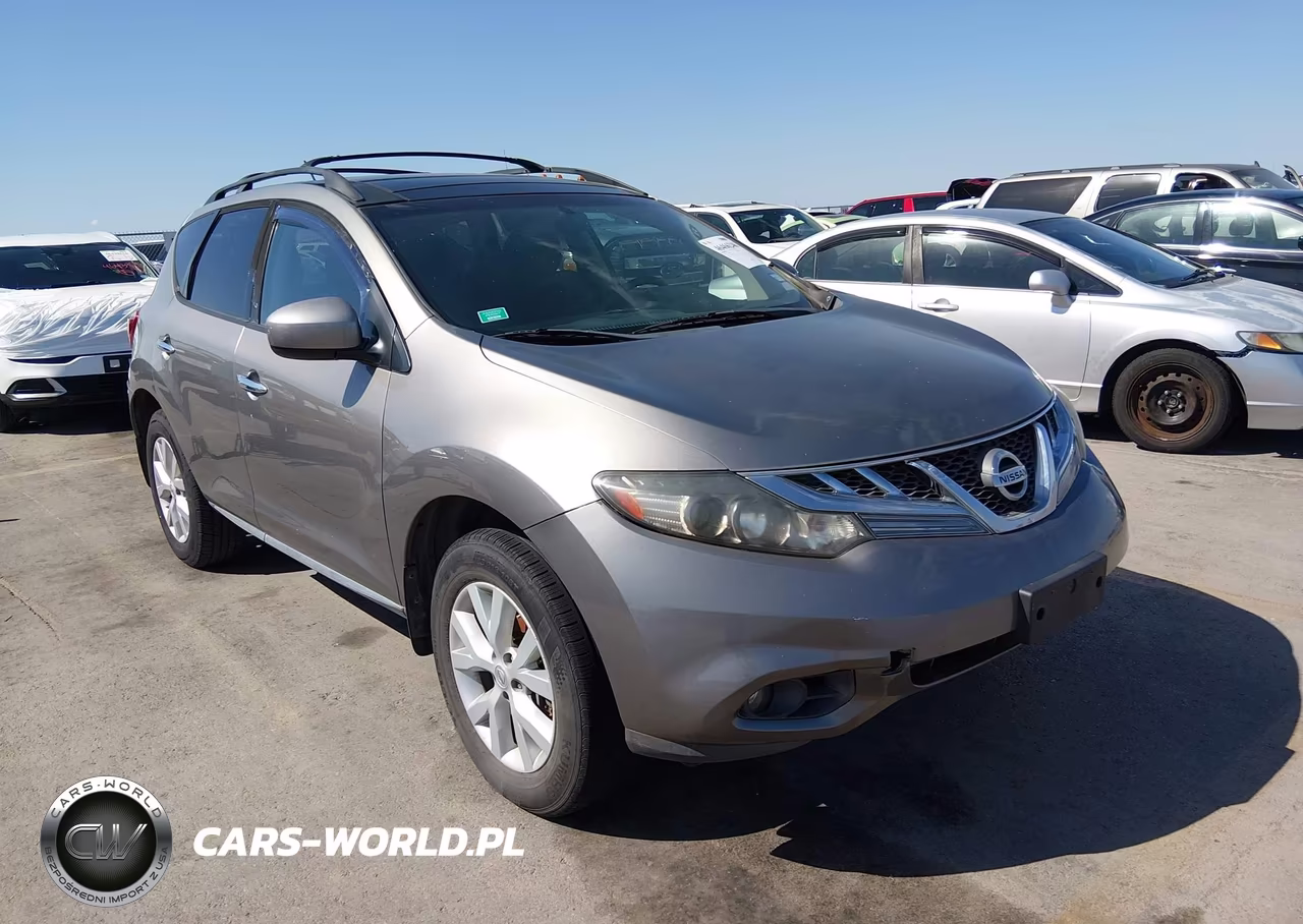 2011 Nissan Murano Sv VIN:JN8AZ1MU1BW057728 - 1