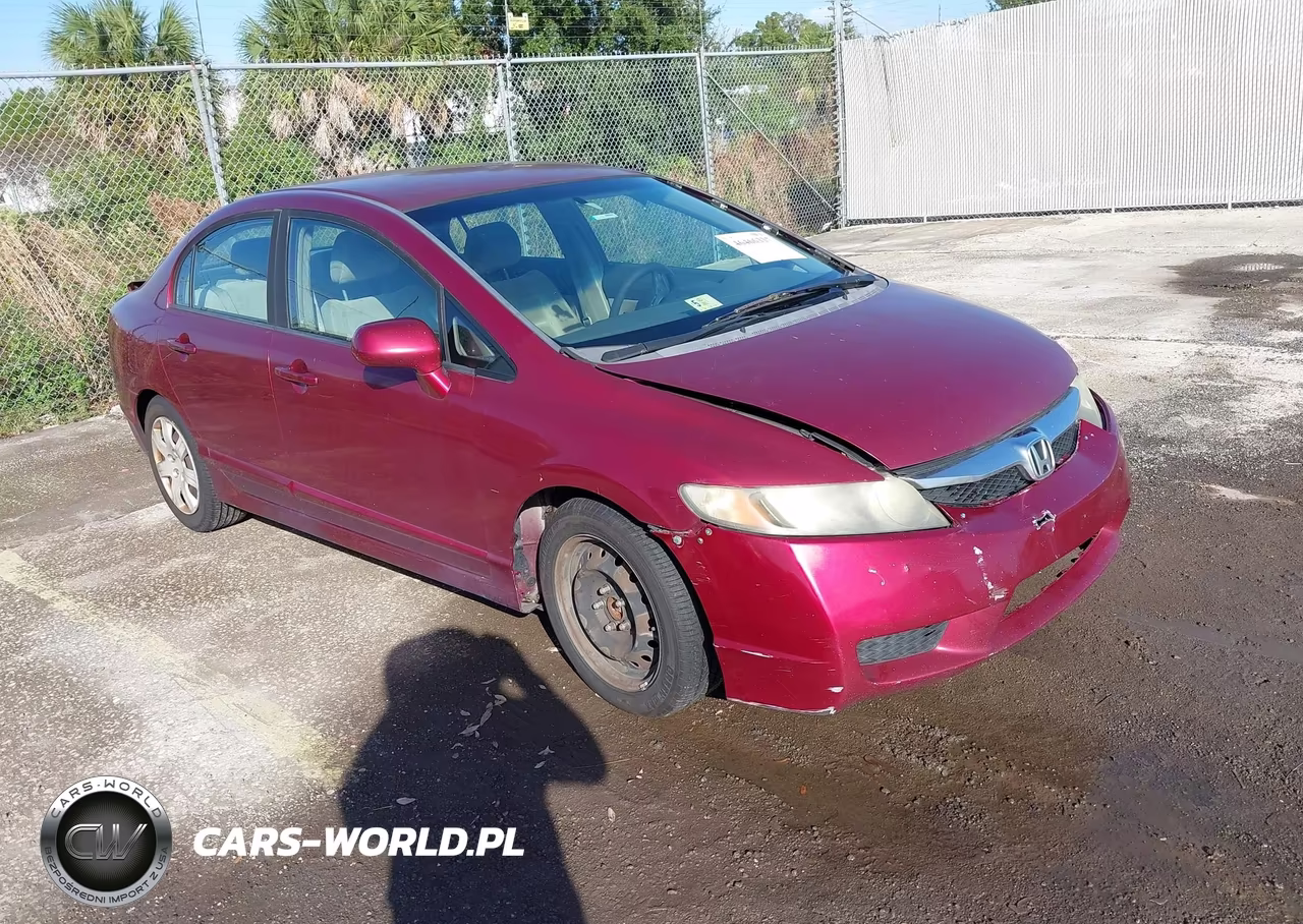 2009 Honda Civic Lx VIN:1HGFA16599L029204 - 1