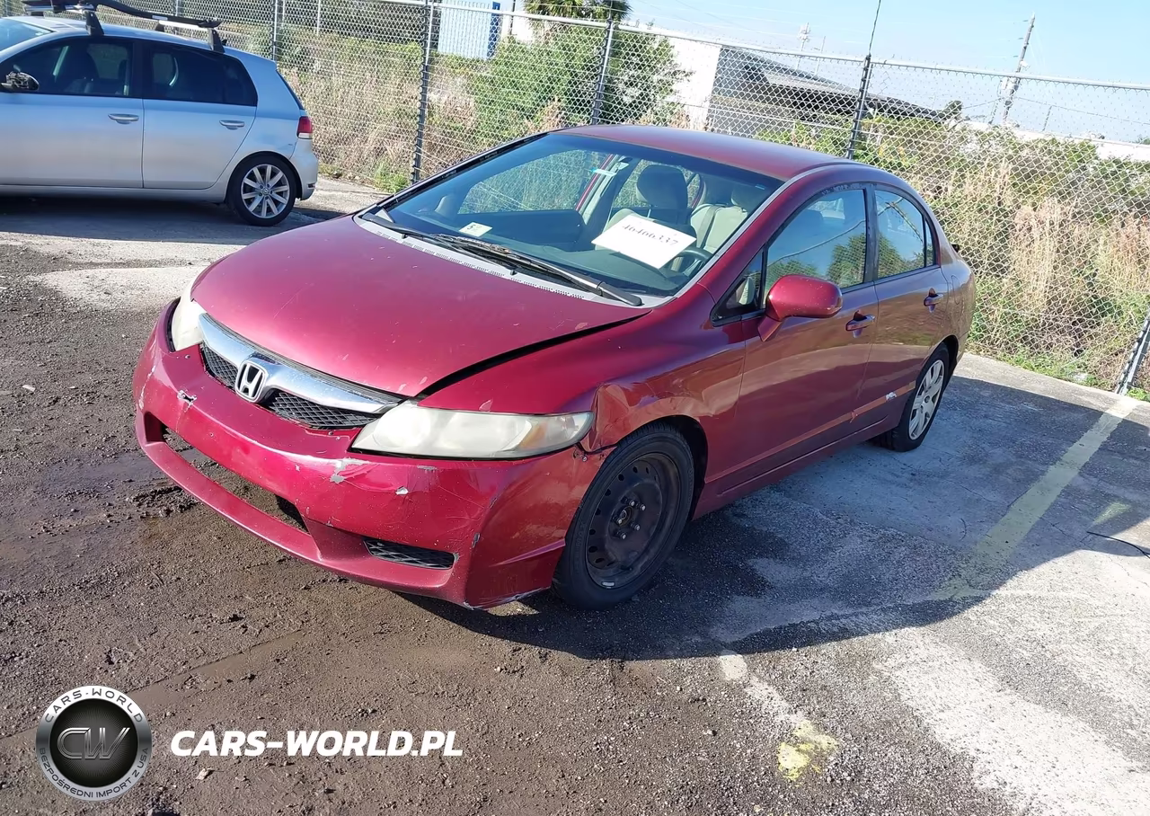 2009 Honda Civic Lx VIN:1HGFA16599L029204 - 2