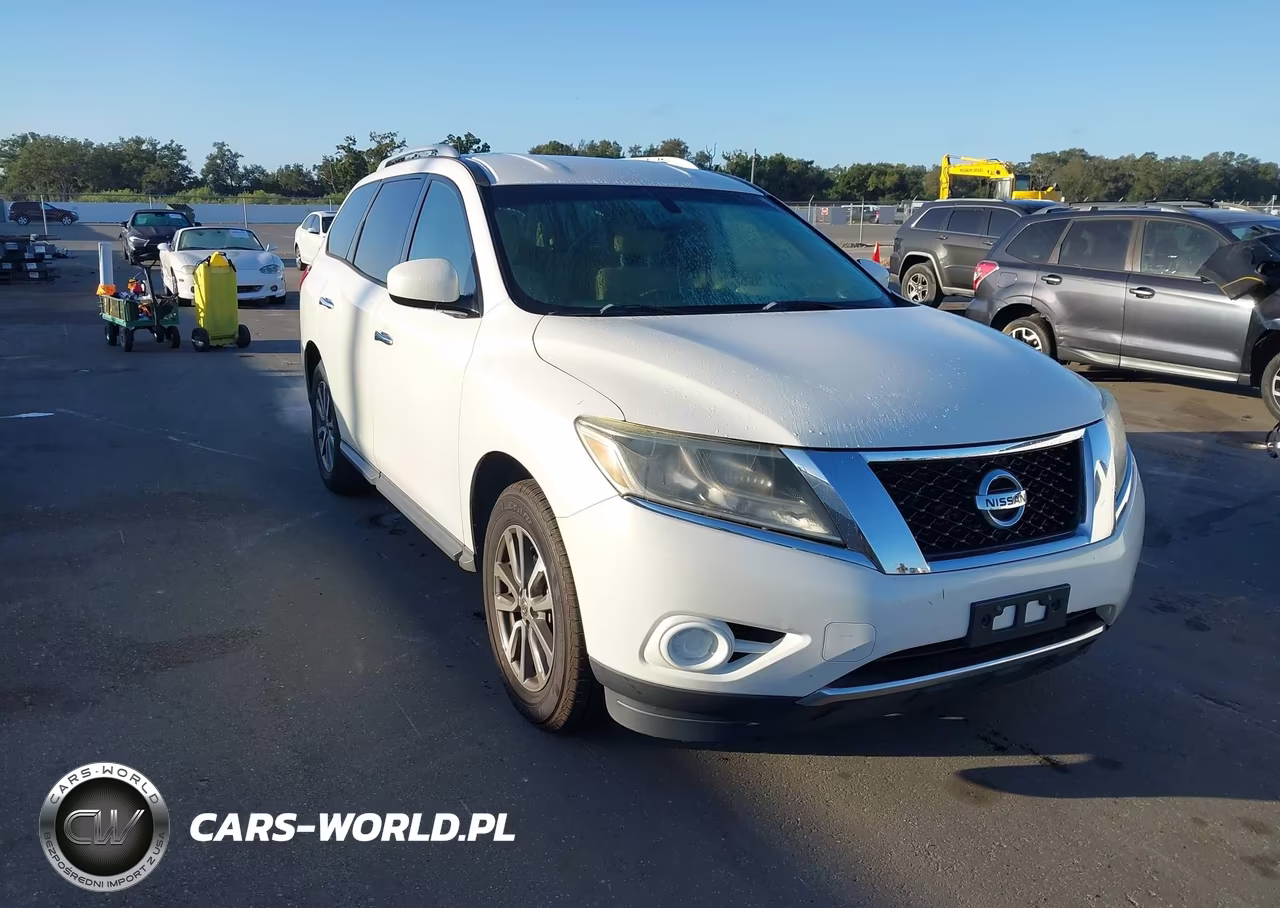 2014 Nissan Pathfinder Sv VIN:5N1AR2MM0EC635384 - 1