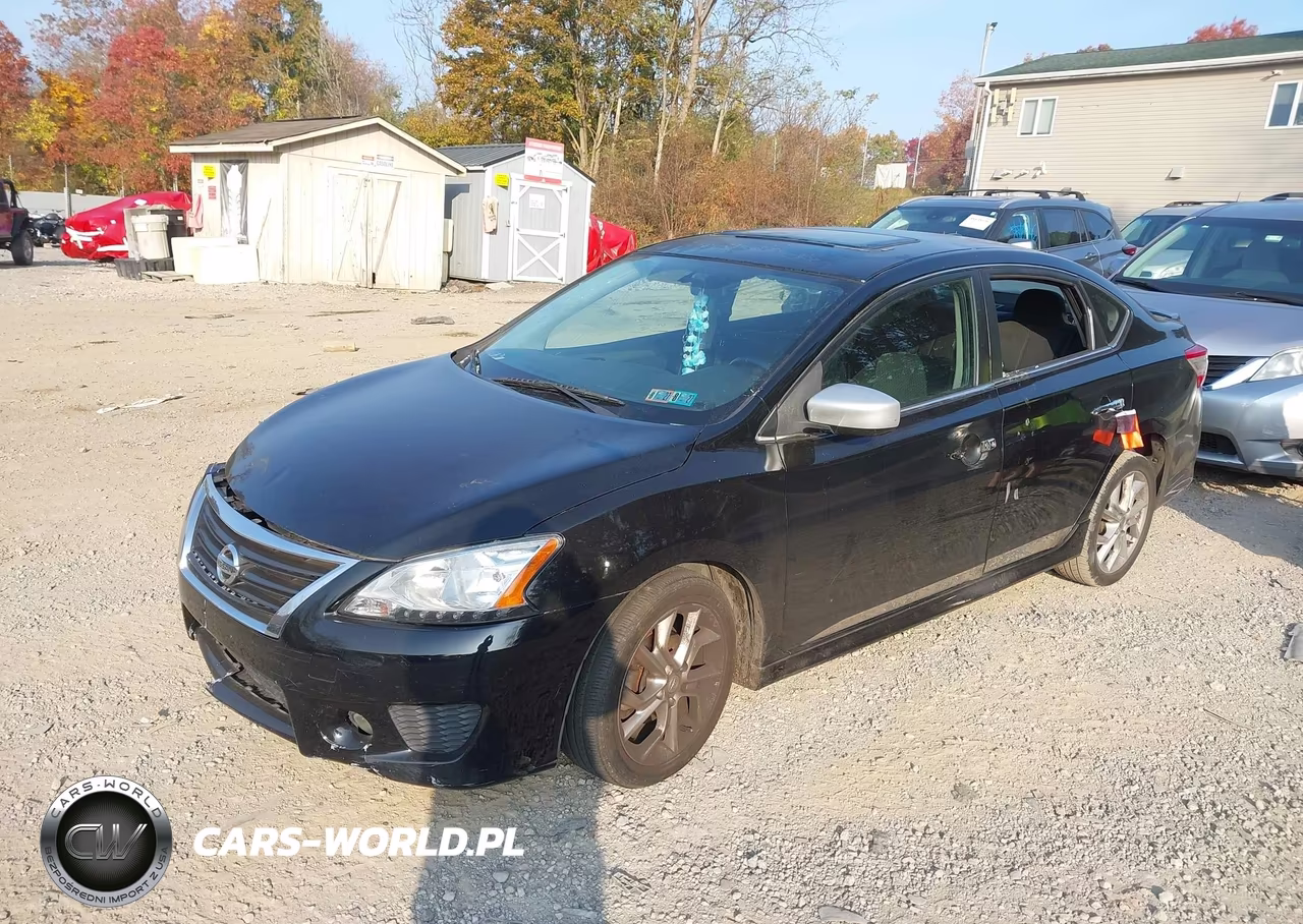 2015 Nissan Sentra Sr VIN:3N1AB7AP3FY323494 - 2