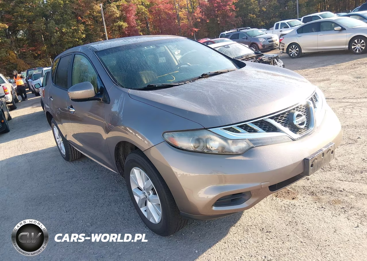 2012 Nissan Murano S VIN:JN8AZ1MW0CW226558 - 1