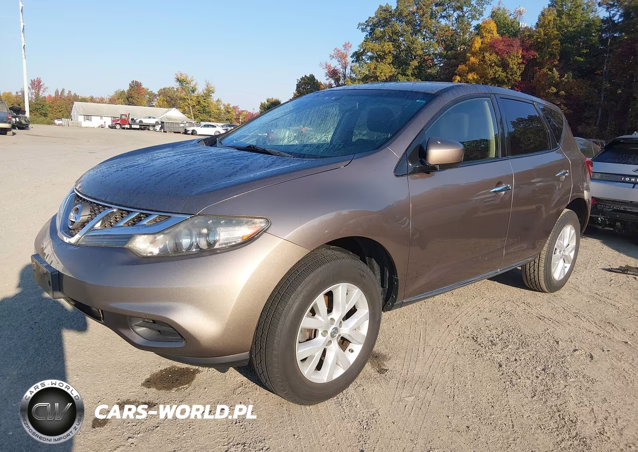 2012 Nissan Murano S VIN:JN8AZ1MW0CW226558 - 2