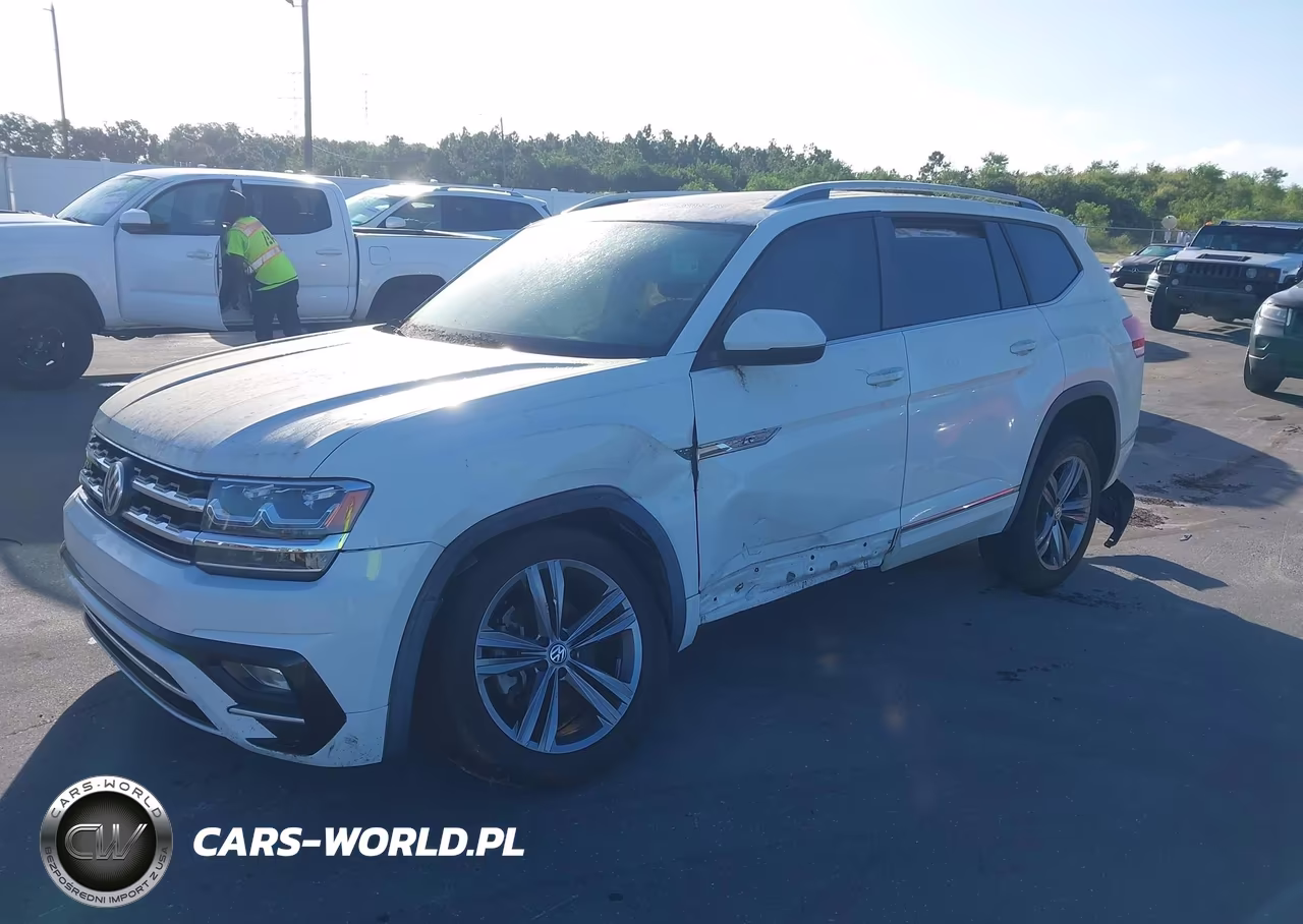 2019 Volkswagen Atlas 3.6L V6 Se W-Technology R-Line VIN:1V2YR2CA2KC608840 - 2