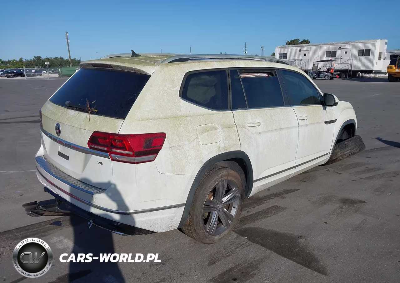 2019 Volkswagen Atlas 3.6L V6 Se W-Technology R-Line VIN:1V2YR2CA2KC608840 - 4