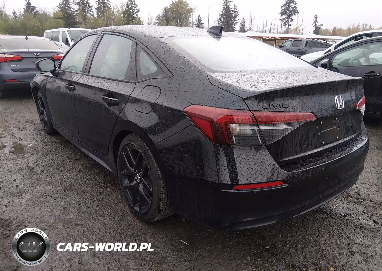 2026 Honda Civic Sport VIN:2HGFE2F53TH593543 - 3