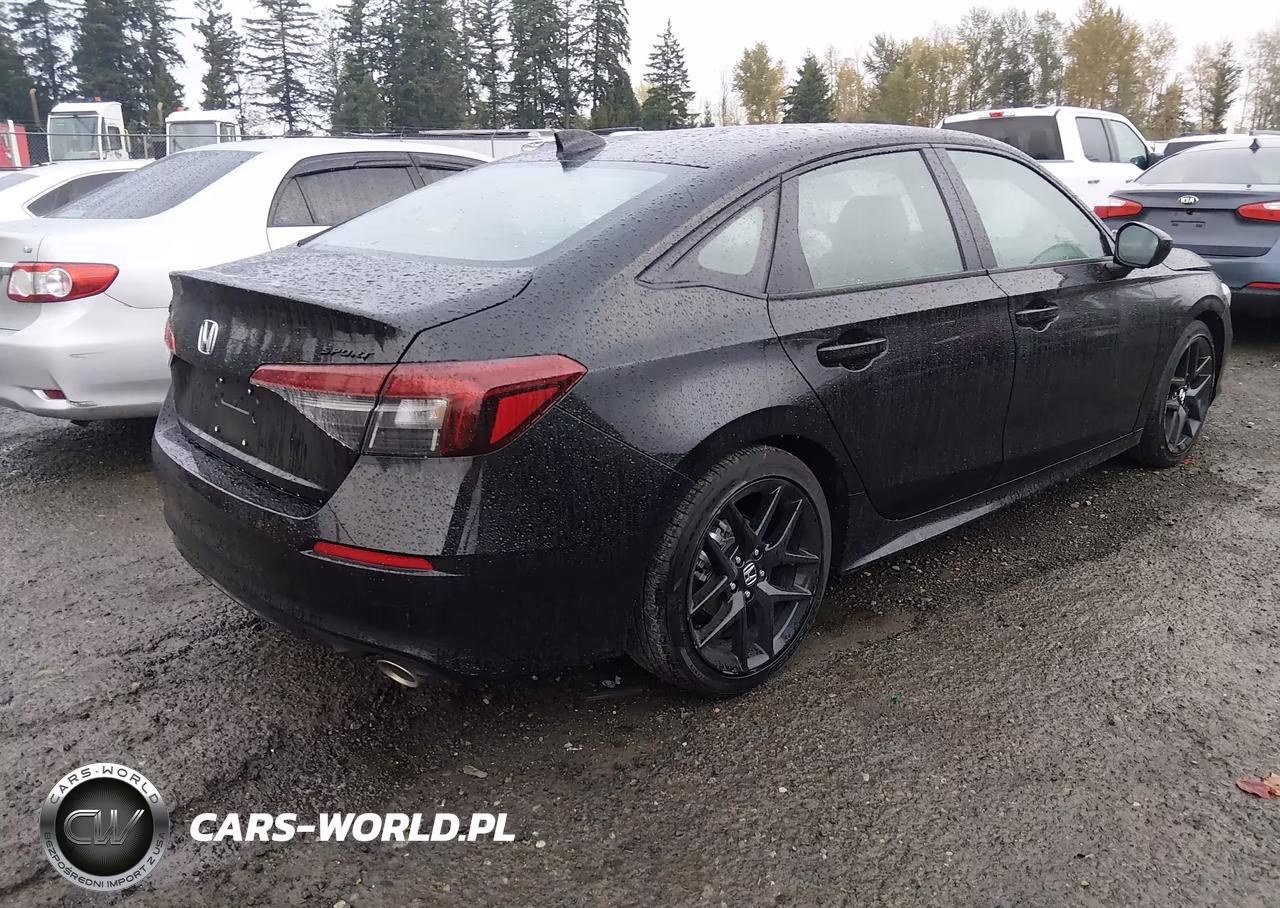 2026 Honda Civic Sport VIN:2HGFE2F53TH593543 - 4